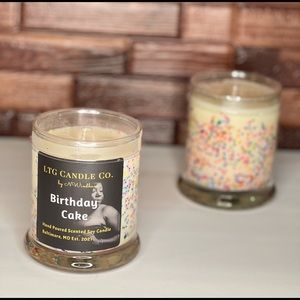 Hand poured Soy Candles - Happy Birthday!!! 🥳🥳🥳